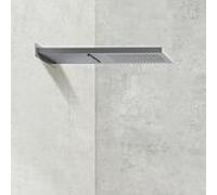 Herzbach Deep Grey douche de pluie 23.661600.2.06 537 x 165 mm, pour montage mural, gris mat