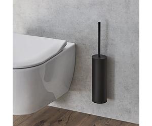 Herzbach DEEP GREY Porte-brosse WC avec brosse, 23.810000.1.12,