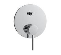 Herzbach DEEP Mitigeur de baignoire encastré, Mitigeur monocommande, 18.220035.1.01,