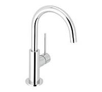 Herzbach Deep mitigeur lavabo 18.203420. 2000 chrome, taille M, sans drain