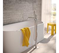 Herzbach DEEP Robinetterie de baignoire au sol, Mitigeur monocommande, 18.022070.1.09,