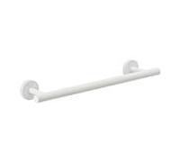 Herzbach Poignée de bain Deep White/ porte-serviettes 23.817000. 2000 .07 300mm, montage mural, fixation invisible, blanc mat