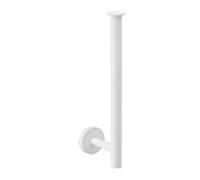 Herzbach Porte-rouleau de papier de rechange Deep White 23.815050. 2000 .07 pour 2 roues, montage mural, montage encastré, blanc mat