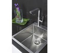 Herzbach Design iX mitigeur d'évier 17.136090. 2000 .09 acier inoxydable brossé, 2000 coulissante