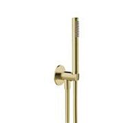 Herzbach Design iX PVD baignoire match0 21.914500. 2000 .41 laiton acier, 2000 douche intégré, tuyau de douche match2 .600mm