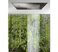 Herzbach Design iX PVD douche pluie 21.650200.2.40 acier noir, 500x500mm, pour installation au plafond
