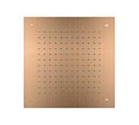 Herzbach Design iX PVD douche pluie 21.638000.2.39 Cuivre Acier, 380x380mm, pour installation au plafond