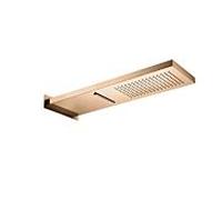 Herzbach Design iX PVD Douche de tête, 2 jets, 21.661600.2.39,