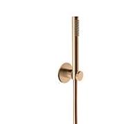 Herzbach Design iX PVD ensemble de baignoire 21.914100. 2000 .39 Cuivre Acier, avec support conique, 2000 douche match2 .600mm