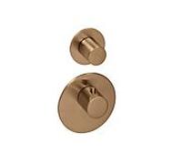 Herzbach Design iX PVD Herzbach match0 21.521010. 2000 .39 Cuivre Acier, pour module thermostat Universal , rond
