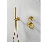 Herzbach Design iX PVD Herzbach match0 21.521010. 2000 .41 Laiton Acier, pour module thermostat Universal , rond