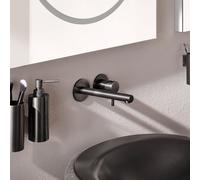 Herzbach Design iX PVD Mitigeur mural de lavabo, 21.139754.1.40,