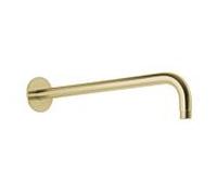 Herzbach Design iX PVD mural match0 21.960450. 2000 .41 Laiton Acier, pour douche à effet pluie, 450 mm, avec rosace d = 70 mm