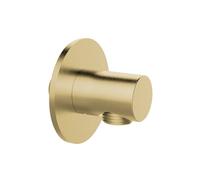 Herzbach Design iX PVD Raccord mural coudé, 21.995100.1.41,