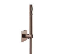 Herzbach Design iX PVD Set de douche avec support, 1 jet, 21.914100.2.39,