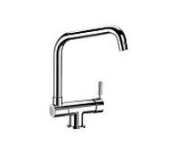 Herzbach robinet de Design New match0 10.137000.1.01 chromé , saillie 215 mm, ensemble de fenêtre avant