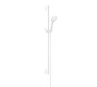 Herzbach Ensemble de tiges murales Deep White 23.690310. 2000 .07 900mm, avec douchette, blanc mat