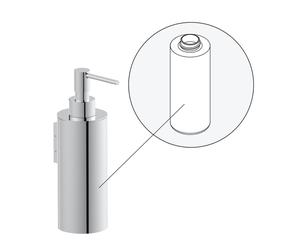 Herzbach Flacon de savon de rechange pour distributeur de savon LIVING, 80.720000.2.09,