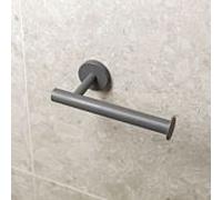 Herzbach Gris Foncé Papierrollenhalter 23.814000. 2000 .06 montage mural, fixation invisible, gris mat