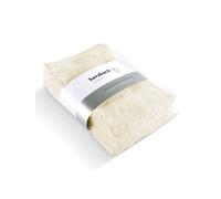 Herzbach home Gant de toilette 'Pura' crème, Taille 30x30 cm