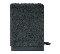 herzbach home Pura Lot de 5 gants de toilette de qualité supérieure - 100 % coton - Extra doux - Couleur : anthracite