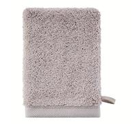 herzbach home Pura Lot de 5 gants de toilette de qualité supérieure - 100 % coton - Extra doux - Couleur : gris sable