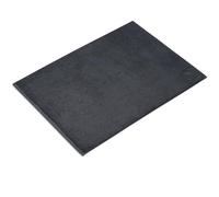 herzbach home Pura - Tapis de bain de qualité supérieure - 60 x 90 cm - Extra large - 100 % coton - Extra doux - Couleur : gris
