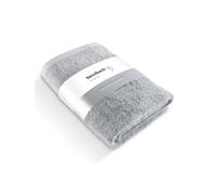 Herzbach home Serviette argent, Taille 100x150 cm