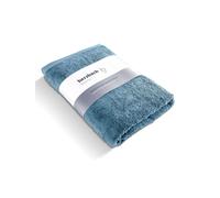 Herzbach home Serviette bleu, Taille 100x150 cm