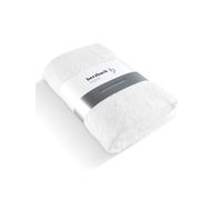 Herzbach home Serviette de douche blanc, Taille 80x200 cm