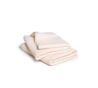 Herzbach home Serviette de douche crème, Taille 70x140 cm