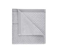 Herzbach home Serviette de douche gris, Taille 70x140 cm