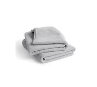 Herzbach home Serviette de douche gris, Taille 70x140 cm