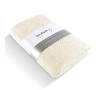 herzbach home Serviette de sauna de luxe 80 x 200 cm (crème) - Grande serviette de sauna douce et absorbante de qualité supérieure - 100 % coton naturel