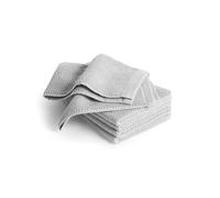 Herzbach home Serviette gris, Taille 30x50 cm