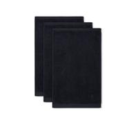 Herzbach home Serviette noir, Taille 30x50 cm