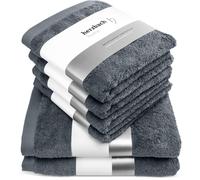 Herzbach home Set anthracite, Taille 70x140 cm