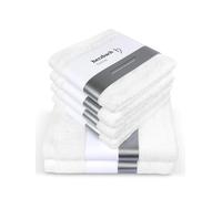 Herzbach home Set blanc, Taille 70x140 cm