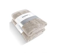 Herzbach home Set 'Pura' gris clair, Taille 70x140 cm