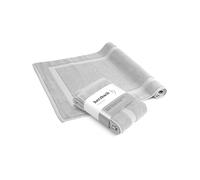 Herzbach home Tapis de bain 'Spa' argent, Taille 50x80 cm