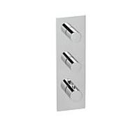 Herzbach jeu de finition Logic XL 11.522005. 2000 .01 module de thermostat Universal , tableau de bord carré, chromé