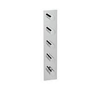 Herzbach jeu de finition Logic XL 11.524005. 2000 .01 module de thermostat Universal , tableau de bord carré, chromé