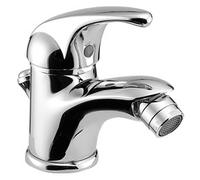 Herzbach Largo robinet de bidet 52.143600. 2000 .01 avec tirants garniture de vidange , chromé