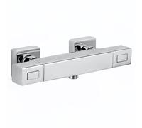 Herzbach LIVING Mitigeur thermostatique de douche en applique, 36.131100.1.01,