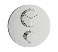 Herzbach LIVING Mitigeur thermostatique de douche encastré, 11.803055.1.01,