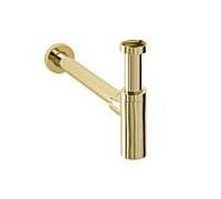 Herzbach Living piège à odeurs design 30.485800.1.03 1 1/4", avec ouverture de nettoyage, PVD or