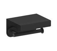 Herzbach Papierrollenhalter vivant0 23.815000. 2000 .12 avec couvercle, montage mural, noir mat