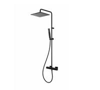 Herzbach Living Spa Colonne de douche en applique avec mitigeur thermostatique, 36.988250.2.12,