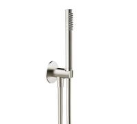 Herzbach Living Spa iX Set de douche avec raccord mural coudé et support, 1 jet, 17.914400.1.09,