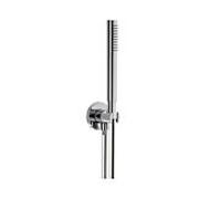 Herzbach Living Spa set de baignoire 11620222201 chromé, avec flexible, support et douche